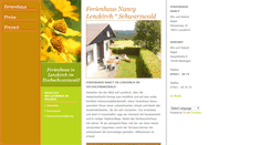 Desktop Screenshot of ferienhaus-nancy.schwarzwald.ag