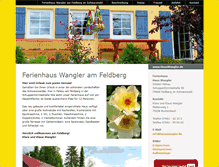 Tablet Screenshot of ferienhaus.schwarzwald.ag